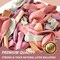 Retro Blush Pink Balloon Arch Kit-Dusty Pink Cream Peach White Sand Balloon Garland,Boho Pastel Pink Balloons Party Decorations